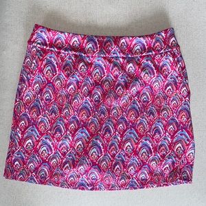 Preppy Vineyard Vines Performance Athletic Golf Skirt Skort Purple & Pink XS